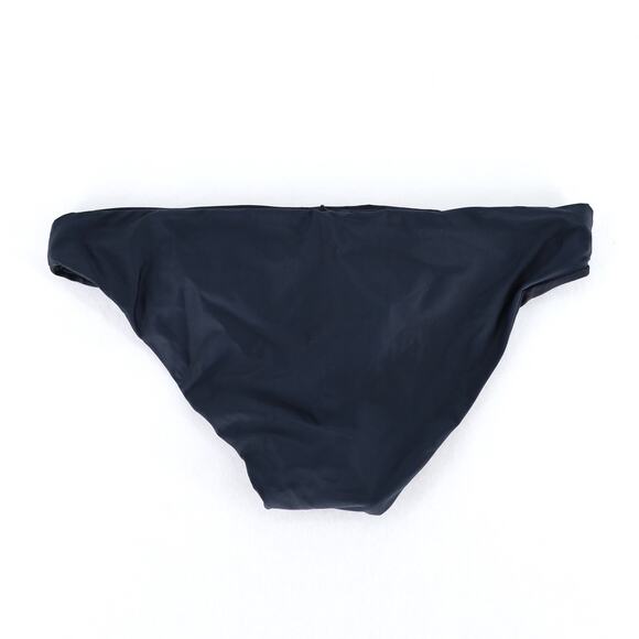 Ella Moss Women Black Embroidered Gilded Age Swimsuit Bikini Bottom Size S/M - Picture 3 of 3